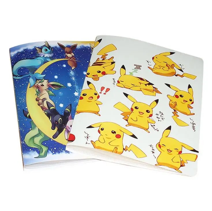 big Collection album for 324 Pokemon cards with 60pcs/100pcs cards fashion Album Book Top loaded List playing  holder album
