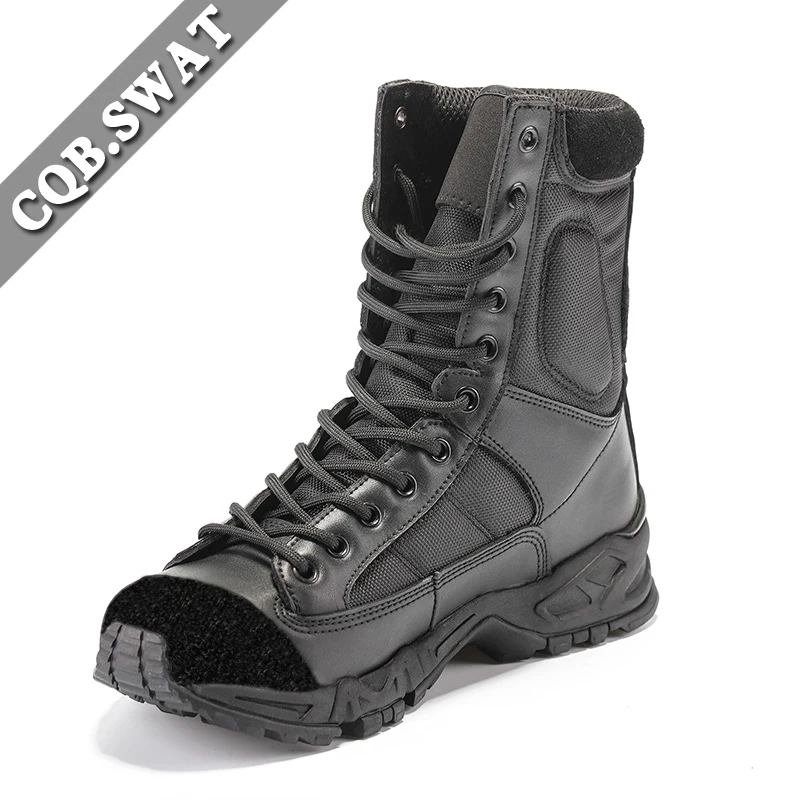 

CQB.SWAT 2018 Tactical Boots Military Combat Boots Army black mens boots Breathable Wearable with high quality AirBorne Boot
