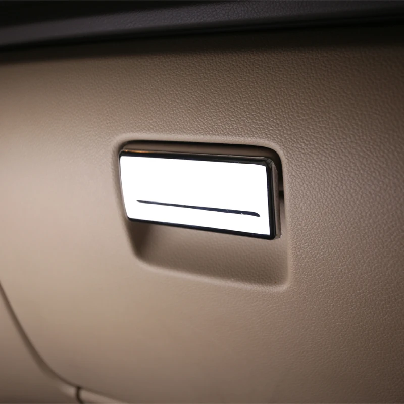 

Foal Burning ABS Electroplate Golvebox Handle Refitting Stickers Case For Ford Focus 2 MK2 2005 - 2010 2011 2012 Accessories