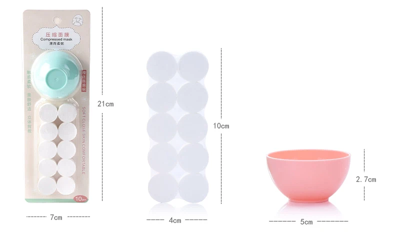 Download Yousha 10pcs Diy Compressed Mask With Mask Bowl Homemade Compressed Paper Fiber Deep Cleaning Adsorption Blackhead Skin Care Mask Bowl Bowl Maskhomemade Masks Aliexpress PSD Mockup Templates