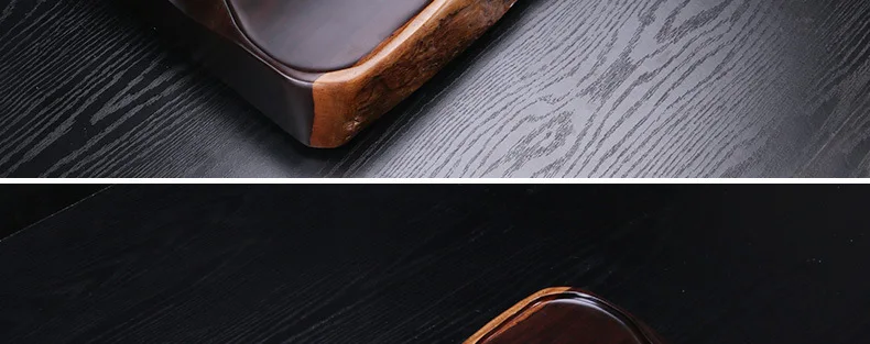 Wholesale Handmade 3D Carved Ebony Wooden tea trays Chinese kung fu tea Table Drainage tea board Tea Accessories