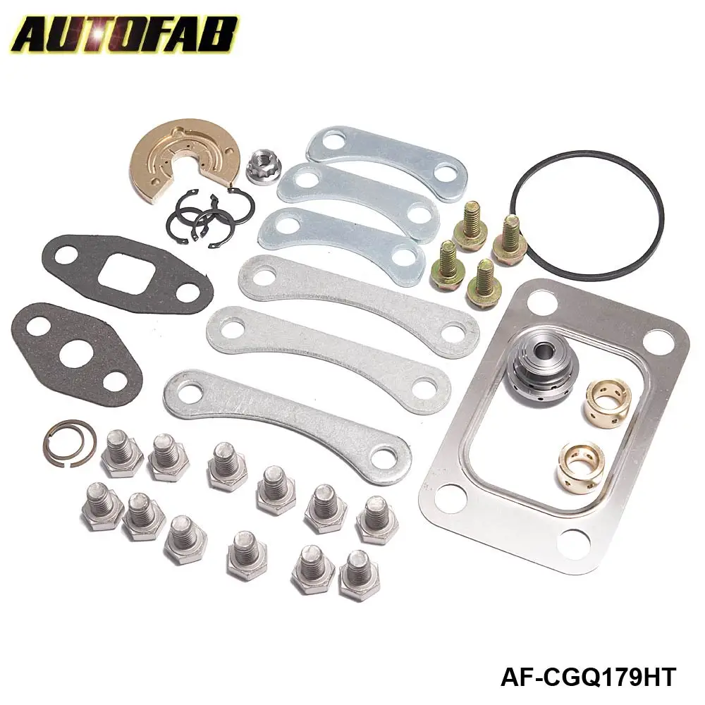 AUTOFAB - Turbo Repair Rebuild Service Kit Turbocharger Major parts For For T3 T4 T04B T04E Turbo Charger AF-CGQ179HT
