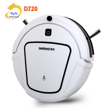 

D720 Dry Mopping Robot Vacuum Cleaner with Big Suction Power 2 side brush Time Schedule Hair sweep Clean MOMO 1.0