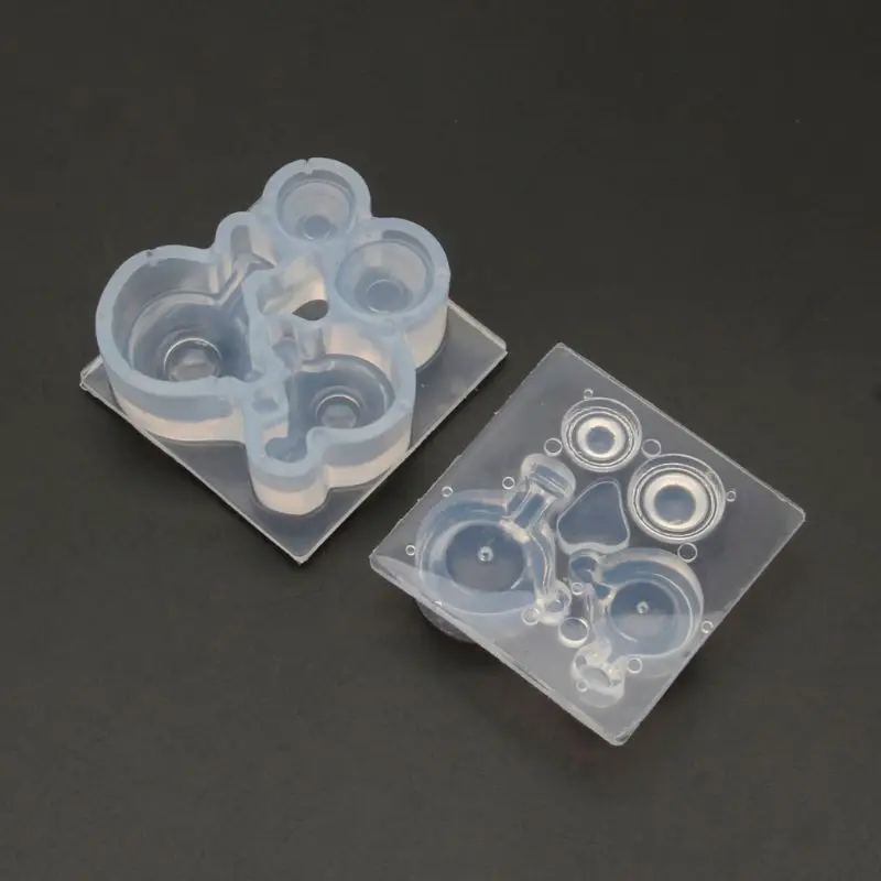 3D чайный набор силиконовые смолы формы мини-чайник чайная чашка плесень Чай Вечерние инструменты для творчества аксессуары инструмент для изготовления ювелирных изделий