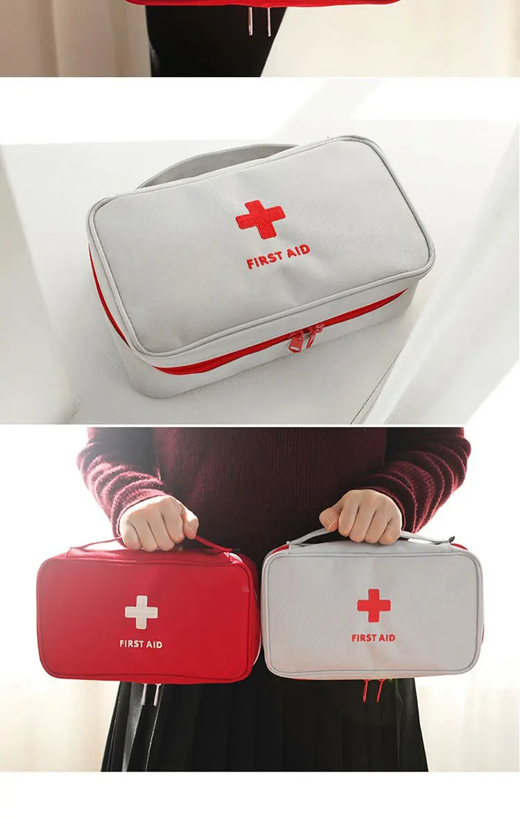 Многофункциональная сумка для аварийного хранения, дорожная портативная медицинская сумка, аптечка с узором для хранения лекарств