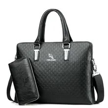 Фирменный деловой мужской кожаный портфель винтажные портфели для ноутбуков кожаная сумка для компьютера сумка на плечо мужские s сумки