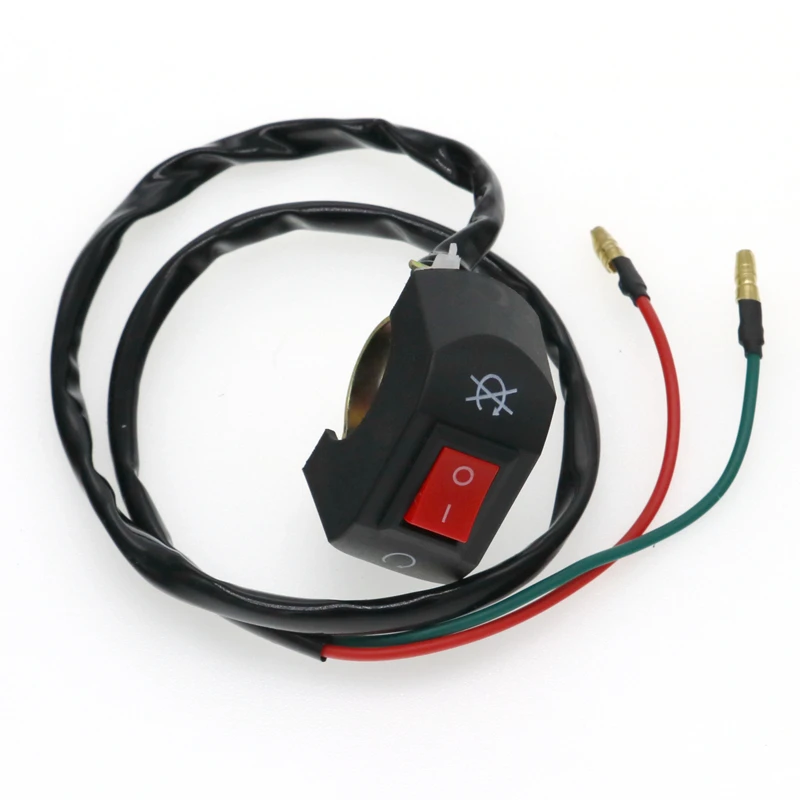 MotoLovee 7/8 &quotмотоцикл 2 см рулевой аксессуар независимый переключатель фар/ВКЛ