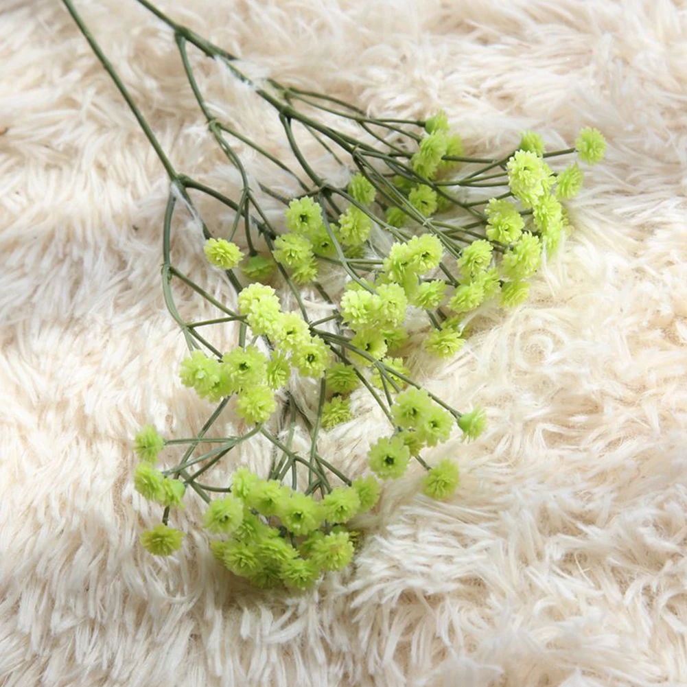 

90 Heads DIY Party Plastic Artificial Flower Office Wedding Decorative Photography Props Home Garden Coffee House Gypsophila