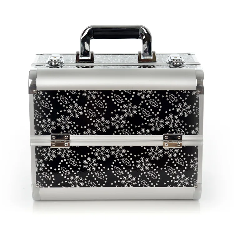 

Portable Professional Cosmetic Bag Suitcases for Cosmetics Large Capacity Women Travel Makeup Bags Box Manicure Cosmetology Case