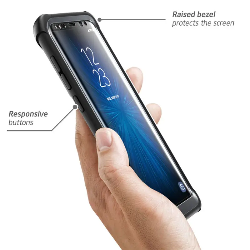 Чехол для Samsung Galaxy S8 Plus оригинал Серия i Blason Ares полностью прочный прозрачный чехол
