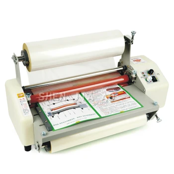 

12th 8350T A3+Four Rollers Laminator Hot Roll Laminating Machine,High-end speed regulation laminating machine 220v