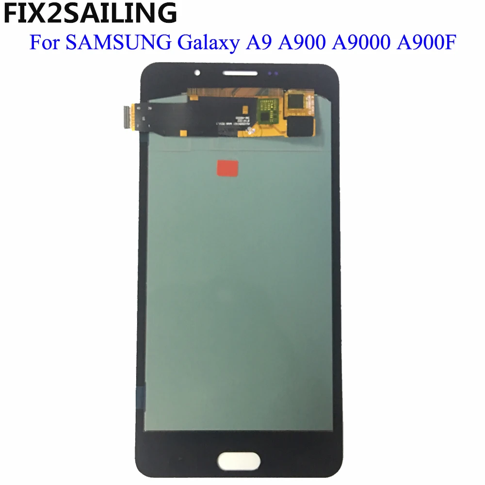 LCDs для Samsung Galaxy A9 A9000 A900 SM-A9000 ЖК-дисплей Super AMOLED 100% протестированный рабочий