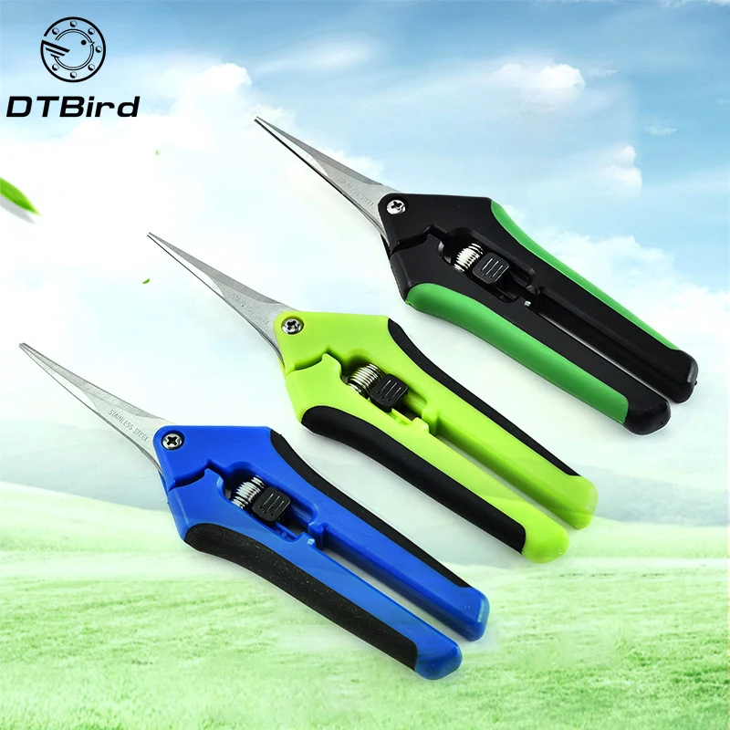 

Garden Pruning Shears Scissors Grafting Tool Fruit Picking Tree Branch Pruner Trimmer Household Potted Plant Gardening Tools