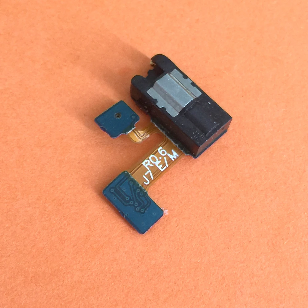 20pcs For Samsung Galaxy J3 J5 J7 2017 J330 J530 J730 Earphone Jack Headphone microphone Audio Flex Cable
