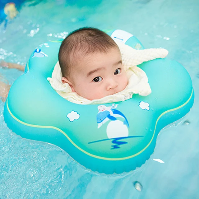 Inflatable Swim Ring Baby Neck Float Bathing Circle for Swimming Pool