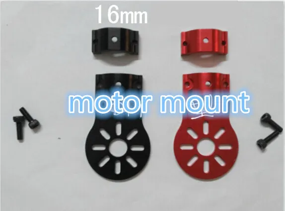 Aluminum motor mount Applicable 16mm carbon tube Quadrotor multi rotor Accessories for DIY font b drone