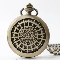 Три Цвета Для мужчин карманные часы унисекс механизм с ручным подзаводом Рождественский подарок #92803