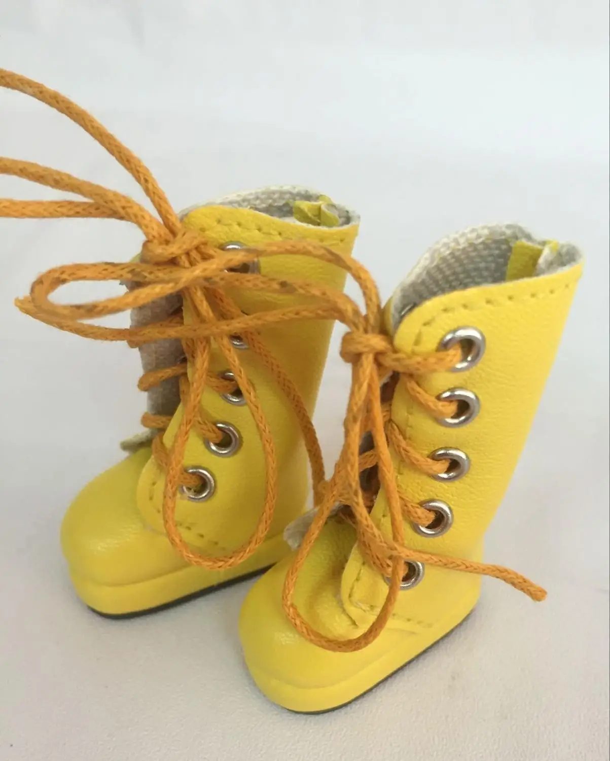 Кукольные туфли, сапоги(подходит для Блит, пульпа, 1/6 куклы) 8 цветов - Цвет: yellow