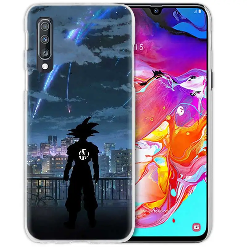 Героя аниме «Наруто Dragon Ball Z чехол для samsung Galaxy A50 A70 A80 A20e A60 A40 A30 A20 A10 A8 A6 плюс A9 A7 жесткий чехол для телефона из поликарбоната с Coque - Цвет: 06