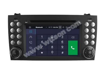 

7" Android 9.0 OS Car DVD Multimedia GPS Radio for Mercedes-Benz SLK-Class R171 2000-2010 with Greater Viewing Angle IPS Screen