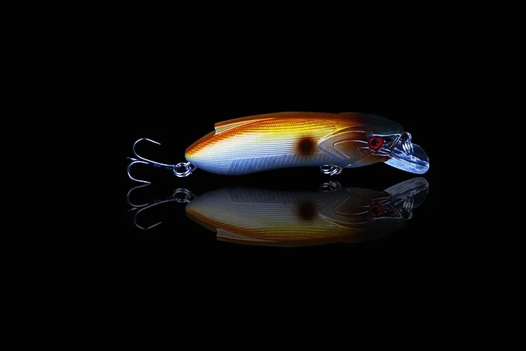 NEW 80mm 16g Minnow Stream Fishing lure Mini Trout baits small whopper vibrating light sinking micro fish crankbait japan winter