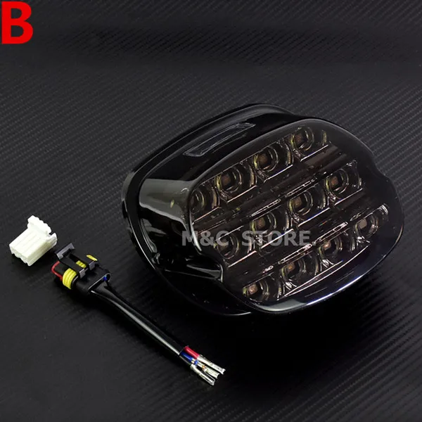 Світлодіодний гальмівний ліхтар для Harley Dyna Fat Boy FLSTF Night Train FXSTB Softail Sportster Road King Electra Glide Road Glide