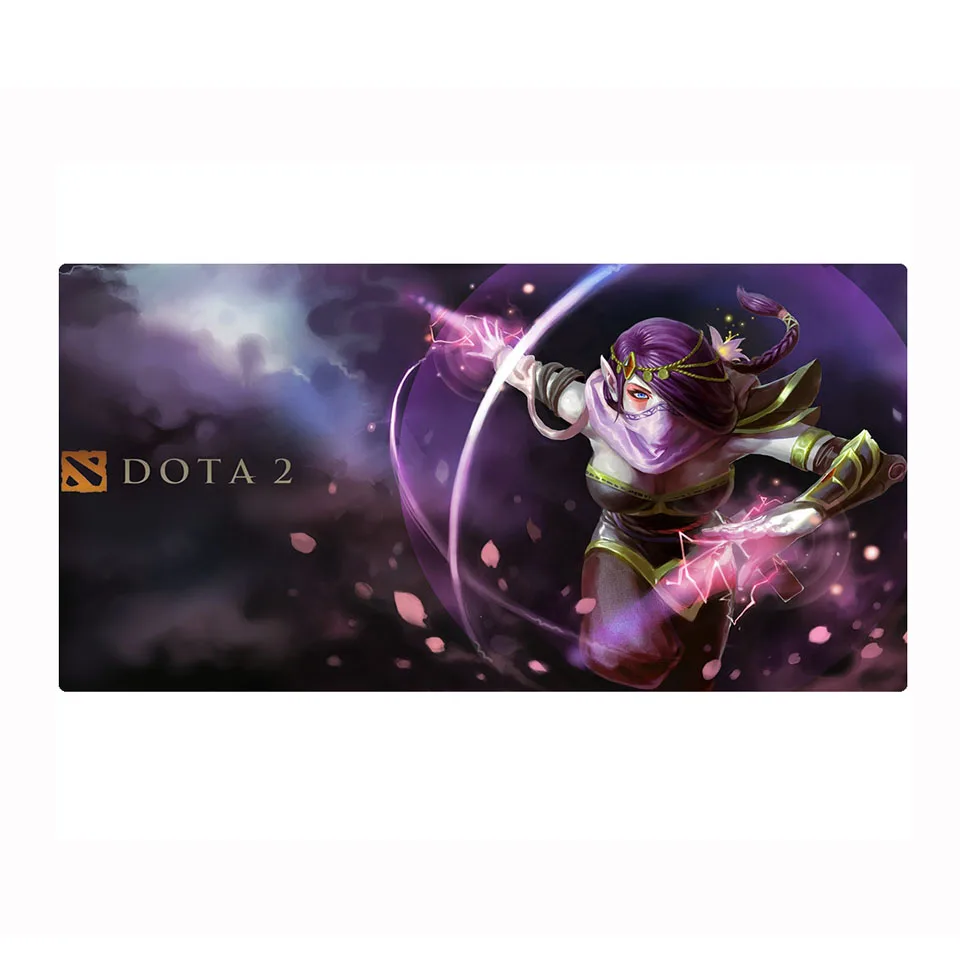 900x400x2mm Large Natural Rubber DOTA 2 Gaming Mouse Pad Locking Edge Laptop DOTA2 Computer Gamer P