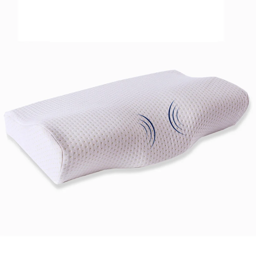 

50*30CM Rebound Memory Foam Pillow Core Butterfly Protection Cervical Pillow Slow Rebound Memory Foam Pillow