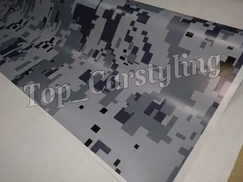 

Army Digital Camouflage VINYL Car Wrap Printed PIXEL Camo Car Vinyl pellicola Motorcycle Vehicle Covering Foil 1.52x30m/Roll