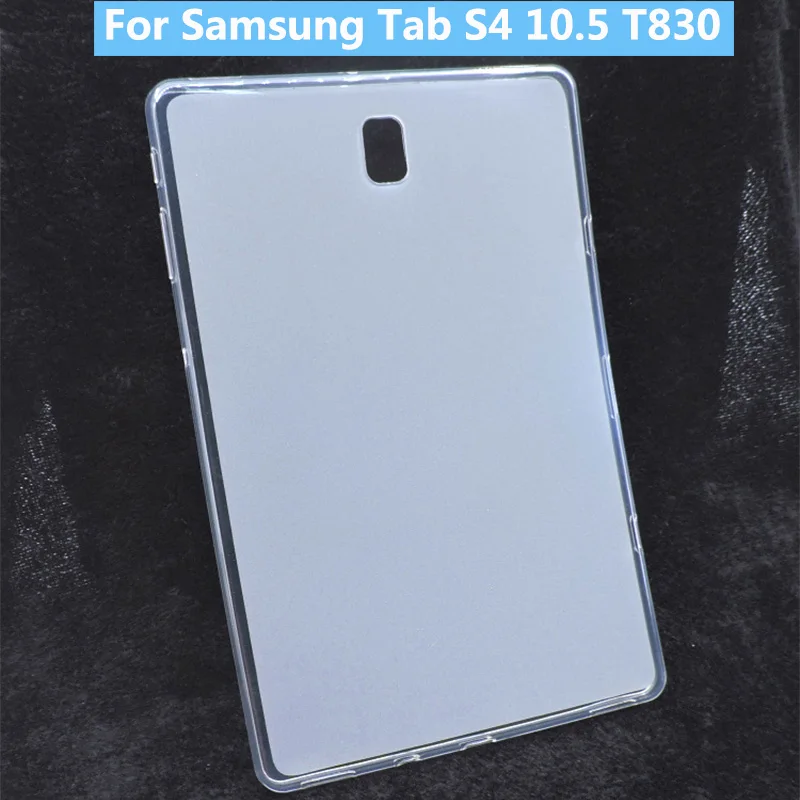 

Transparent Soft Silicone TPU Gel Clear Protective Tablet Back Case Cover For Samsung Galaxy Tab S4 10.5 T830 T835 SM-T830