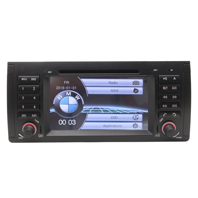 Dual core car radio multimedia systerm stereo video For BM X5 M5 E39 E38 E53 3G