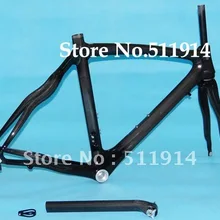 FLX-FR-308 полный углеродный 3 K глянцевый дорожный велосипед велосипедная Рама рама набор