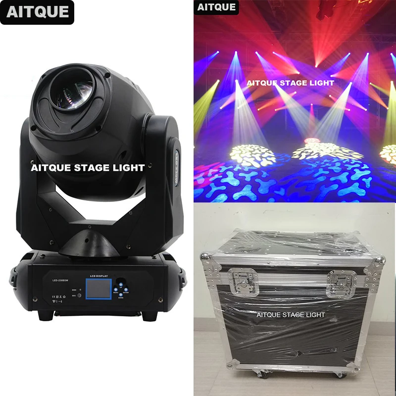 

8pcs/CASE Guangzhou mobile lighting head lyre r7 beam 230w moving head beam 230 7r led moving head light flight case