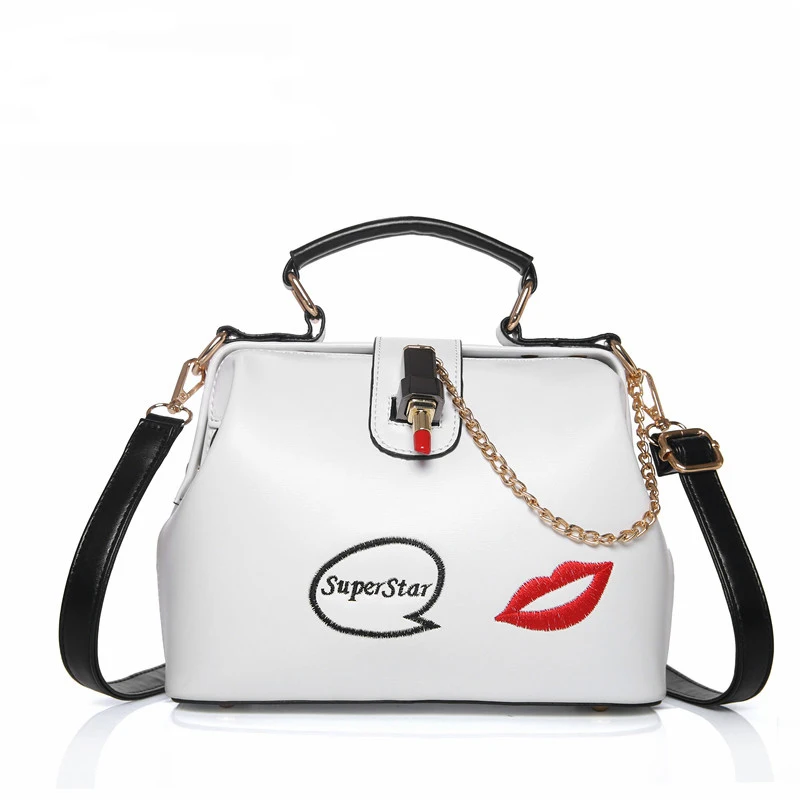 Retro Small Bag Handbag Women Famous Spanish Brands PU Leather Bag