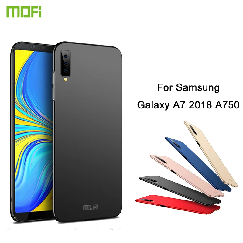 

For Samsung Galaxy A7 2018 A750 Case MOFi O PC Hard Protection Cover For Samsung Galaxy A7 2018 Phone Case Cover