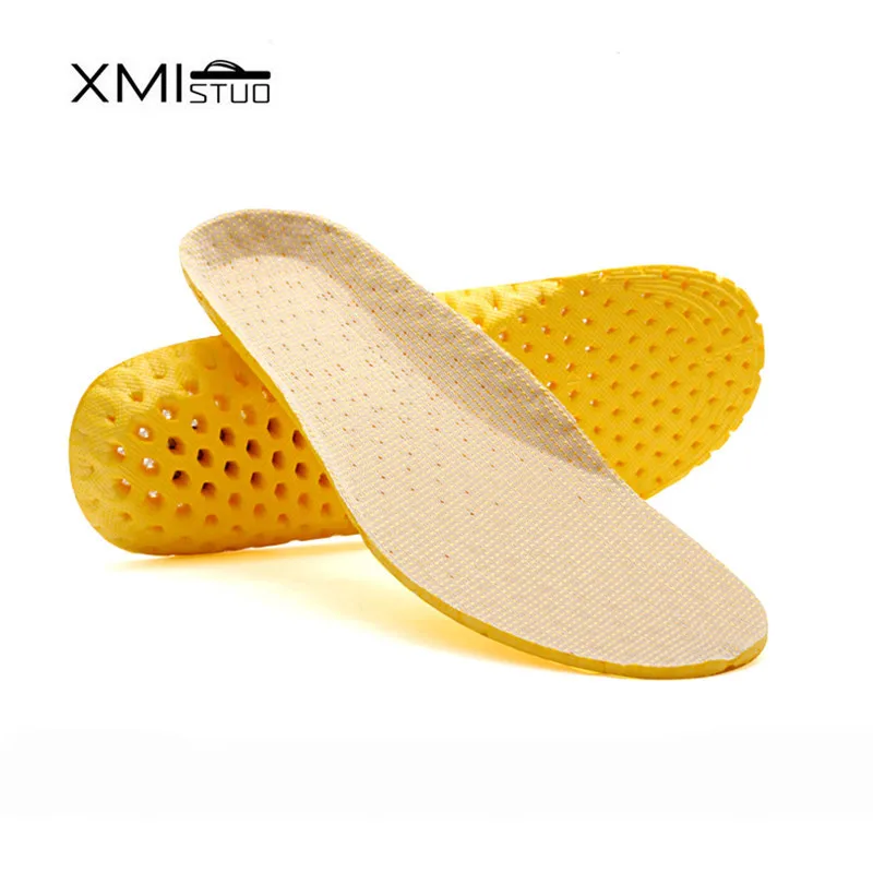 XMISTUO تقويم العظام قوس دعم بطانة حذاء كرة القدم رياضة الجري الكربون النشط العسكري تدريب كرة السلة النعال إدراج وسادة