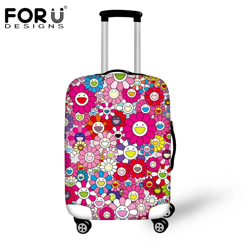 H2333 Forudesigns/панк с принтом черепа тележка чехол для 18-30 дюймов чемодан плотные эластичные Чемодан Защитная крышка Анти-пыли дождь Покрывает - Цвет: H2333