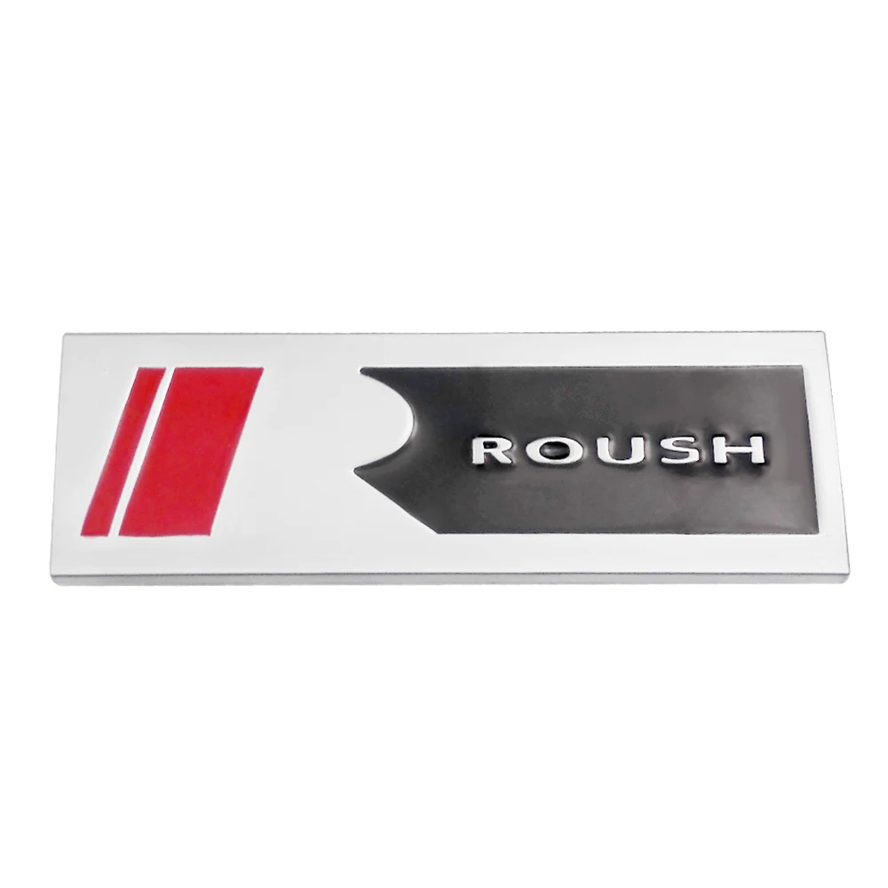 3D металлический Roush Стикеры сзади наклейки на багажник эмблемы для Mustang Шелби