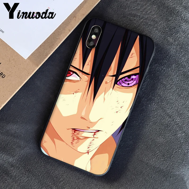 A15 Yinuoda крутой японский аниме Наруто глаза Coque Shell чехол для телефона для iPhone 5 5Sx 6 7 7plus 8 8Plus X XS MAX XR 10 Чехол - Цвет: A15