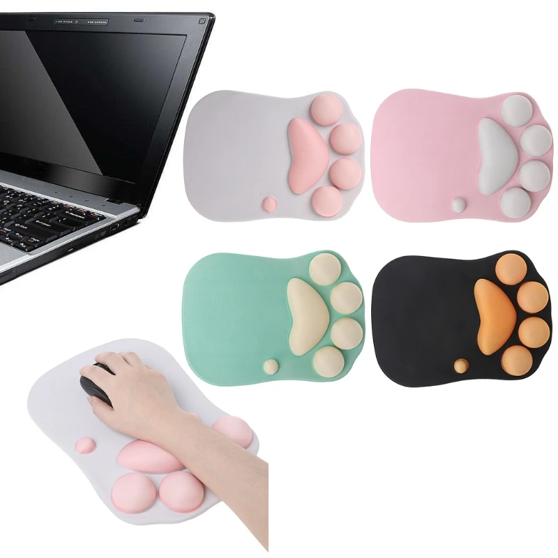 

Cat Paw Originality Anime 3D mouse Pad Cartoon Creative Mousepad Wrist Rest