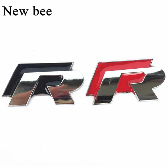 Aliexpress Newbee Car Styling Accessories R Emblem Badge Newbee Car Styling Accessories R Emblem Badge Sticker Racing Logo Decal For Volkswagen Vw Golf 5 6 7 Polo Cc Sagitar Pat