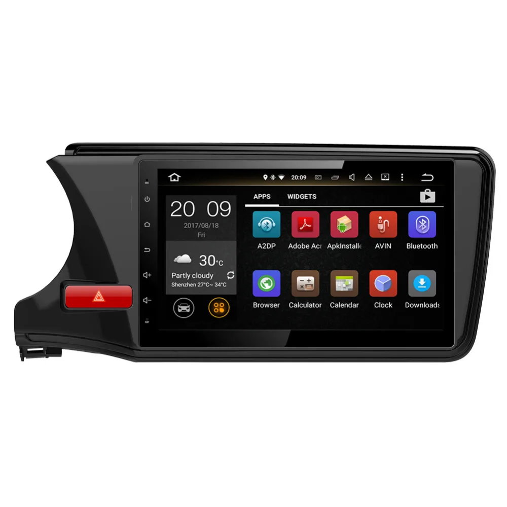 Top 10.1 Inch 4GB RAM Android IPS Screen Car GPS Navigation Video Player For Honda City 2014- Left Hand Drive Car Radio Stereo Wifi 4 Top 10.1 Inch 4GB RAM Android IPS Screen Car GPS Navigation Video Player For Honda City 2014- Left Hand Drive Car Radio Stereo Wifi 4