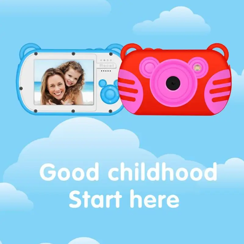 

ALLOYSEED Mini Camera 8X Digital Zoom 2.7inch Screen 18MP DSLR Camera Video Recorder Camcorder Toys for Children Christmas Gift