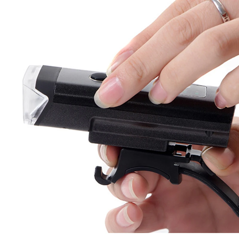 

2018 Bicycle Light Bike Lamp Power Bank USB Rechargeable Flashlight For Bike Front light Cycling Lanterna Drop shipping Support