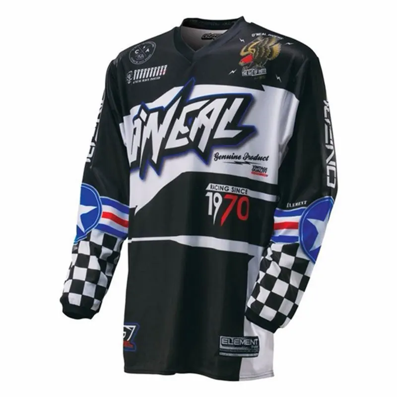 

2019 New Traje Ciclismo Hombre Breathable Moto Motorbike T Shirt Jersey Cycling Clothes MTB Bike Jersey T shirts Motocross Top