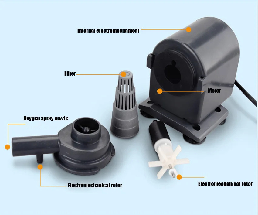 High power aquarium submersible pump