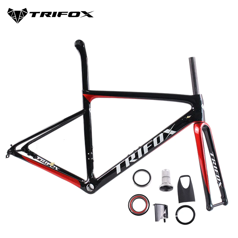 Sale TRIFOX carbon road frame UD disc bicycle bike cycling X16 bike frame telaio carbonio strada 2019 quadro carbono xdb shipping 1 Sale TRIFOX carbon road frame UD disc bicycle bike cycling X16 bike frame telaio carbonio strada 2019 quadro carbono xdb shipping 1