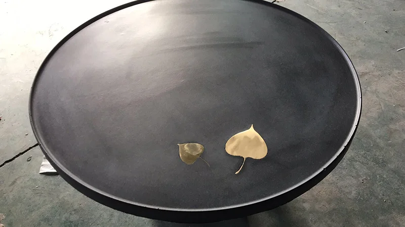 

Nordic round cement table mold Round concrete desktop silicone mold