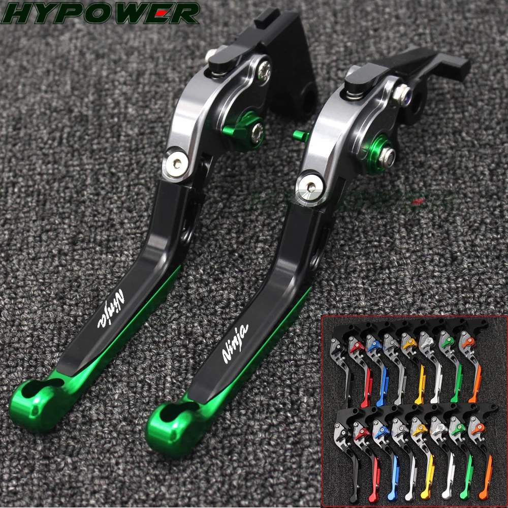 Складные рычаги сцепления с ЧПУ ручки на руль 1 комплект для Kawasaki Ninja ZX6R 636 ZX6RR ZX 6R 6RR