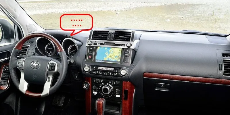 Для Toyota Land Cruiser Prado LC 150 LC150 2010~-Автомобильный HUD Дисплей-вождения экран проектор лобовое стекло